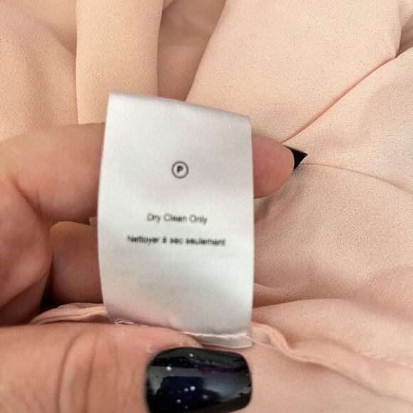 Heartloom Lace Flutter BabyDoll Sheer‎ Dusty Pink Top Size M - Picture 7 of 9